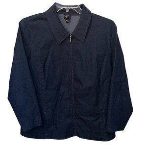 Eileen Fisher Navy Jacket